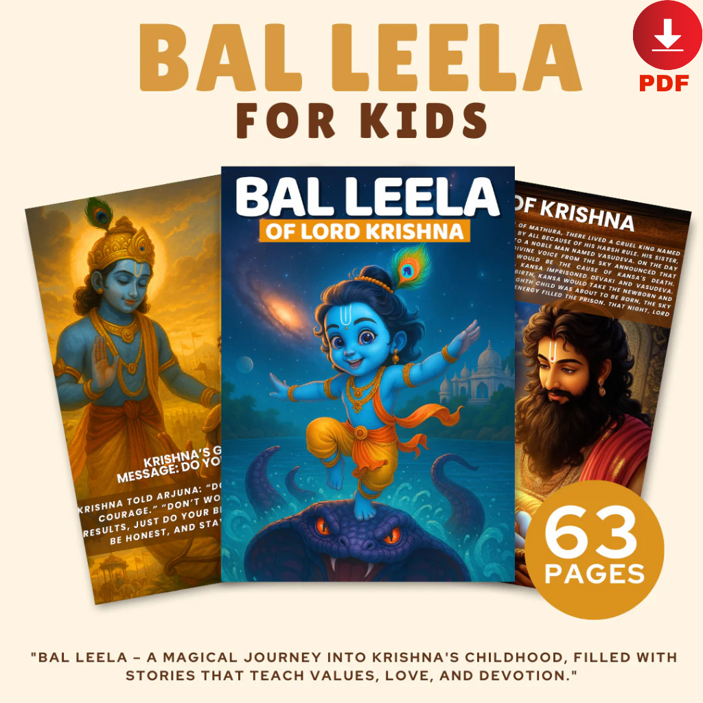 Bal Leela Of Lord Krishna (English)