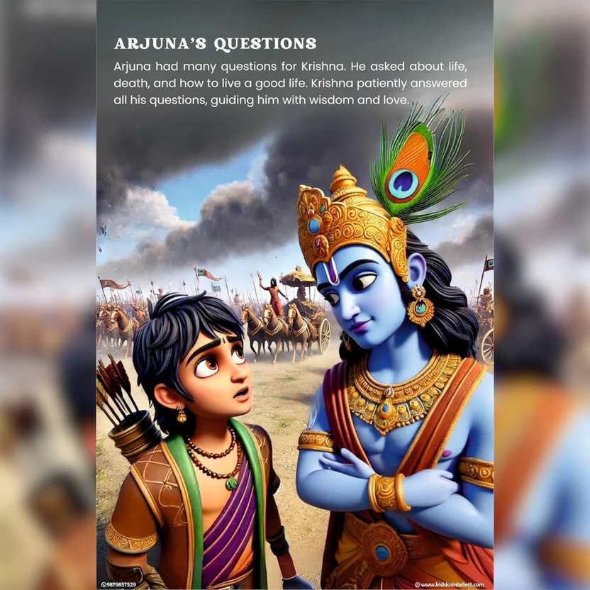 Bhagavad Gita for Kids, English Edition (Illustrated, Easy Language, Ages 6–12) - Image 5