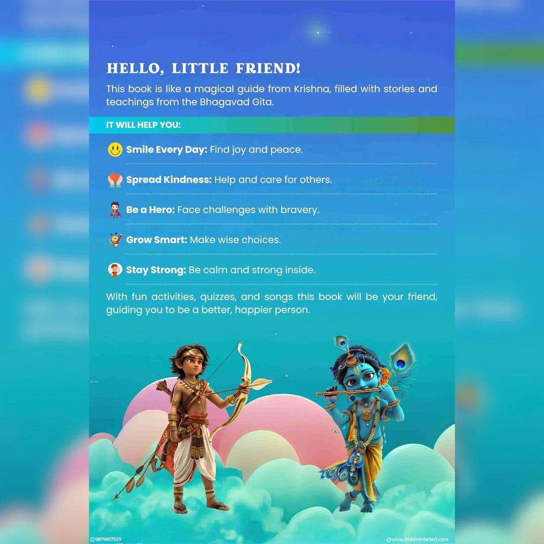 Bhagavad Gita for Kids, English Edition (Illustrated, Easy Language, Ages 6–12) - Image 3